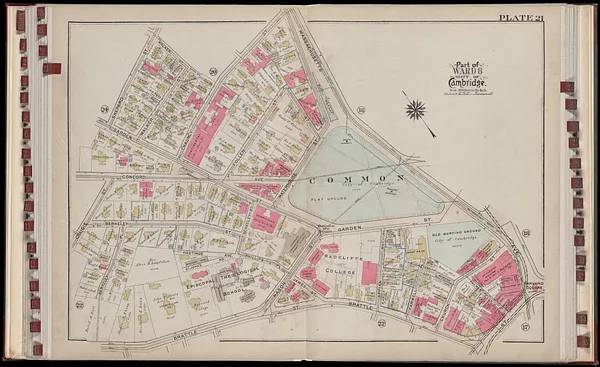 Atlas of the city of Cambridge, Massachusetts