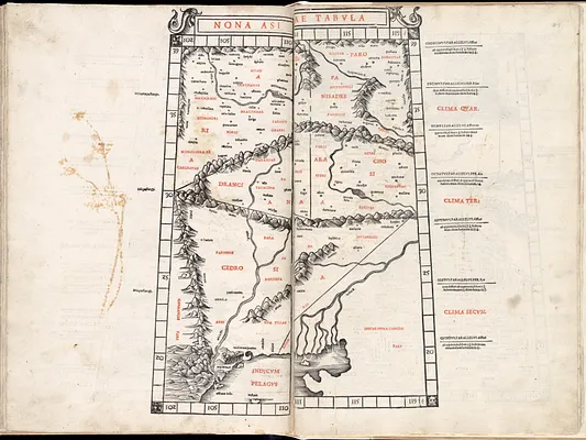 Nona Asiae tabula