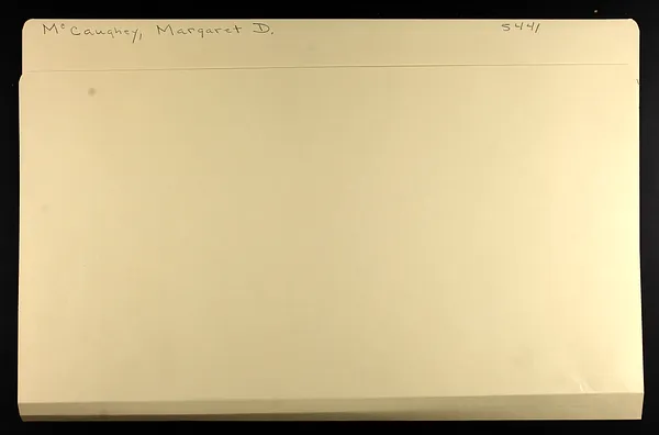 McCaughey, Margaret D.