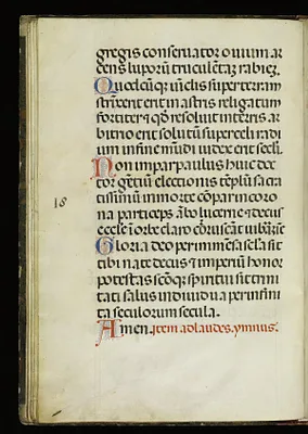 Leaf from Antiphonary