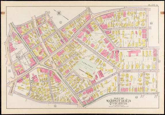 Atlas of the city of Boston, Roxbury