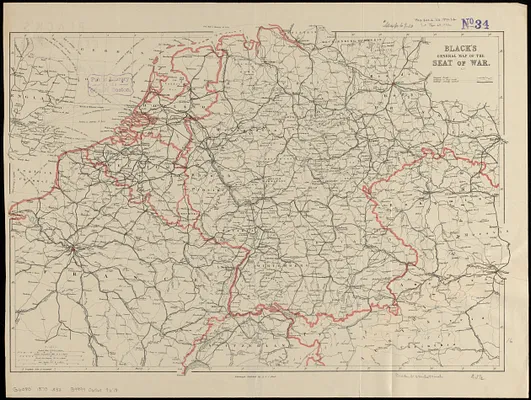 Black's general map of the seat of war