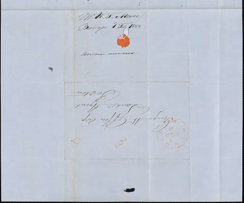 H. T. Moore to George Coffin, 1 February 1850