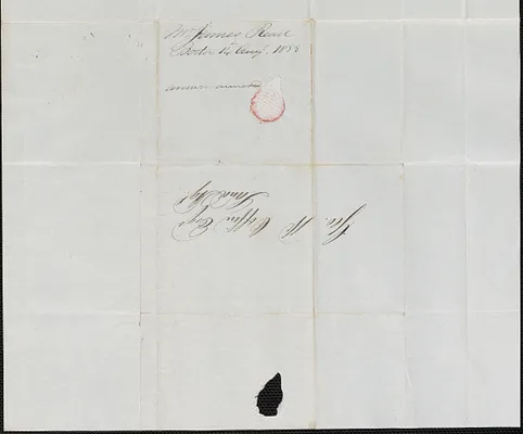 James Read to George Coffin, 14 August 1838