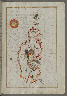 Map of the Island of Malta