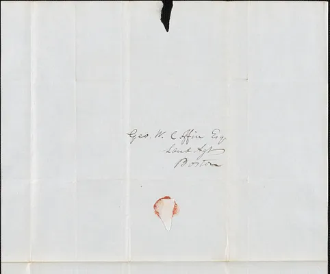 Levi Bradley to George Coffin, 4 March 1847