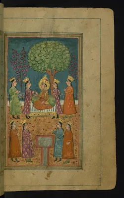 Zulaykha’s Maids Approach Joseph for Him to Choose One as a Concubine