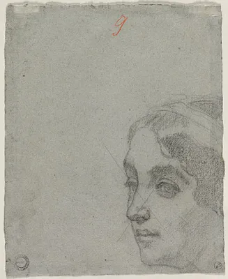 Head of a Woman (verso)