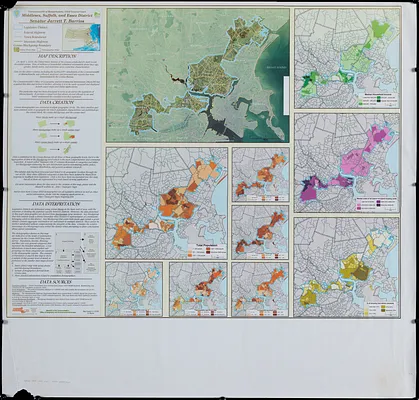 Commonwealth of Massachusetts, 183rd General Court, Middlesex, Suffolk, and Essex District, Senator Jarrett T. Barrios [demographic maps]