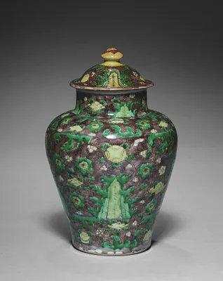 Baluster Jar and Cover