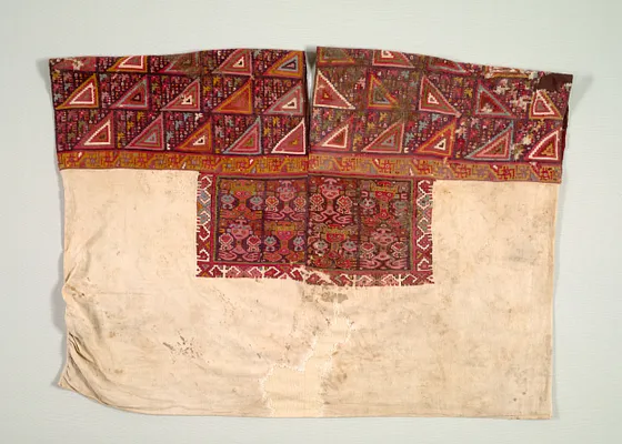 Tunic (Shirt) with Tapestry-woven Yoke