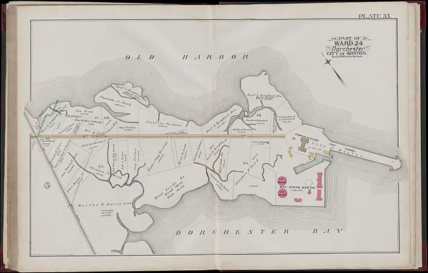 Atlas of the city of Boston, volume five, Dorchester Mass.