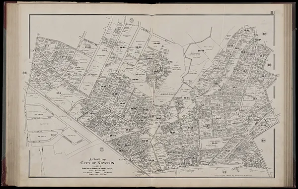 Atlas of the city of Newton, Massachusetts
