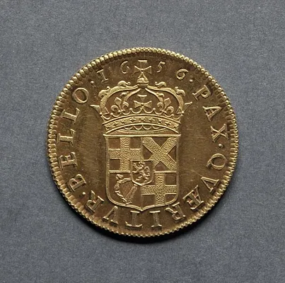 Broad: Crowned Shield of Arms (reverse)