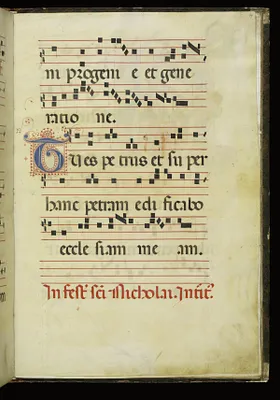Leaf from Antiphonary