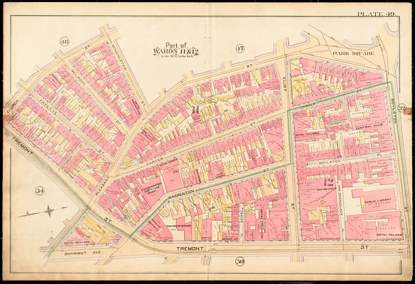 Atlas of the city of Boston : city proper