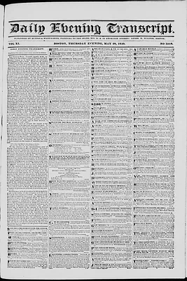 Daily Evening Transcript