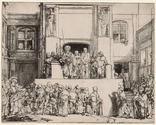 Ecce Homo. Christ Presented to the People