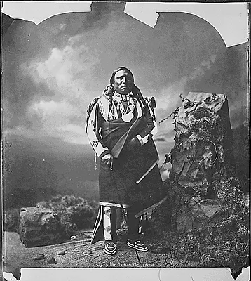 "Billy", a Ute warrior, Ourays Band