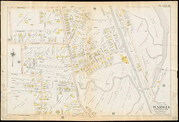 Atlas of the city of Boston : Dorchester, Mass.
