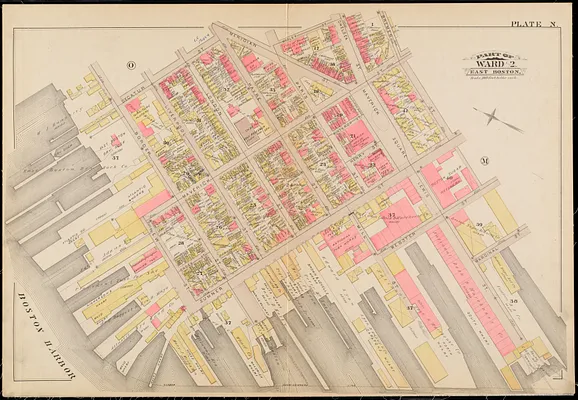 Atlas of the city of Boston : South & East Boston