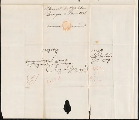Starrett and Appleton to George Coffin, 8 March 1836