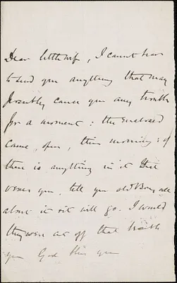 [John Biddulph Martin] autograph note to [Victoria Woodhull Martin], approximately 1883-1897