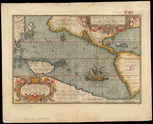 Maris Pacifici (quod vulgo Mar del Zur) cum regionibus circumiacentibus, insulisque in eodem passim sparsis, novissima descriptio