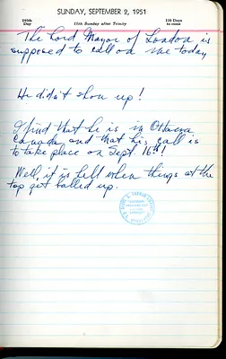 Diary Entry of President Harry S. Truman