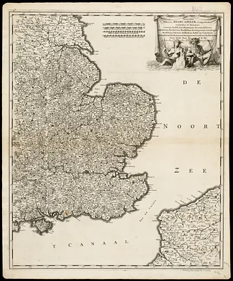 Orientalior Districtus Regni Angliae, comprehendens Comitatus et Provincias Cantium, Suthsexiam, Hantoniam, Surriam, Essexiam, Midlesexiam, Bercheriam, Hartfordiam, Buckingamiam, Cantabrigiam, Nortfolciam, Oxonium, Bedfordiam, Suffolciam, Lincolniam, Huntingdoniam, Northamtoniam, Nottingamiam, Leicestriam, Rudlandiamque Cum Insula Victi