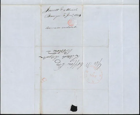 Jewett and March to George Coffin, 3 January 1848