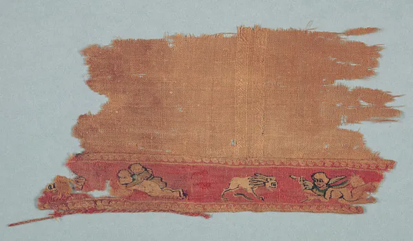 Fragment from a Child's Tunic: Sleeveband I