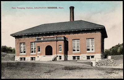 New pumping station, Arlington, Mass.