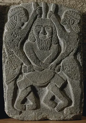 Relief with Two Heroes