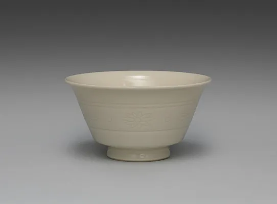 Teacup from Teacups with Floral Band Motif