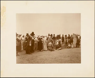 Plymouth Tercentenary Pageant, Pilgrims and Indians, treaty of April, 1621