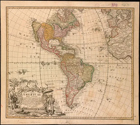Americae mappa generalis