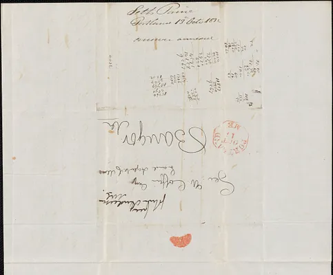 Seth Paine to George Coffin, 13 October 1832