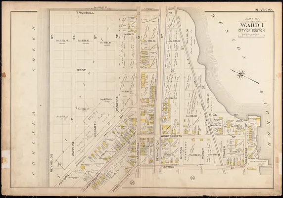 Atlas of the city of Boston, East Boston