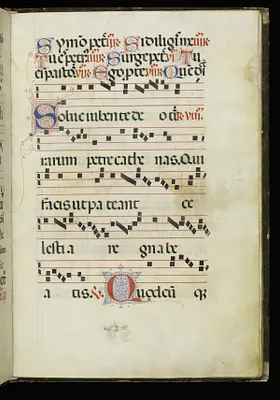 Leaf from Antiphonary