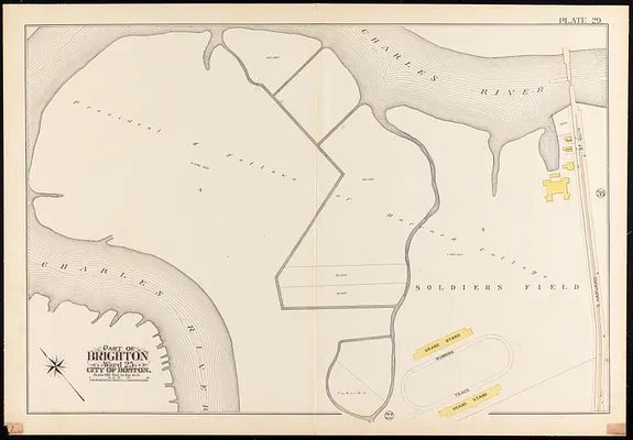 Atlas of the city of Boston, Brighton