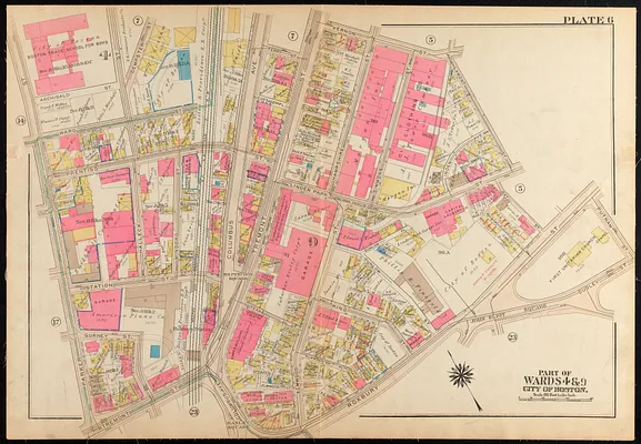 Atlas of the city of Boston, Roxbury