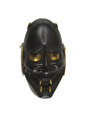 Kashira with Noh Mask
