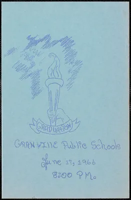 1966 Granville Village School graduation