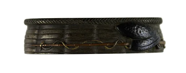Fuchi with Eibsu's Fishing Basket