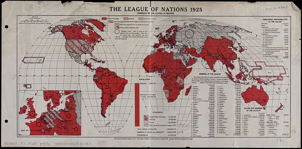 The League of Nations, 1925