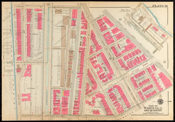 Atlas of the city of Boston, Roxbury