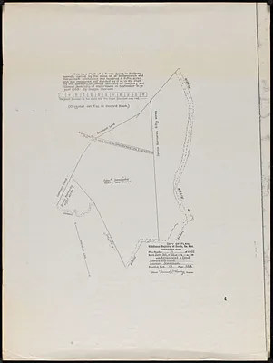 Platt of a farme lying in Sudbury