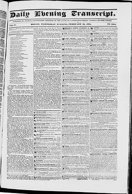Daily Evening Transcript