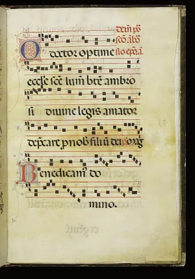Leaf from Antiphonary
